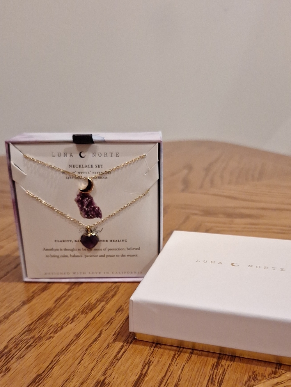 Luna Norte Amethyst Necklace Set